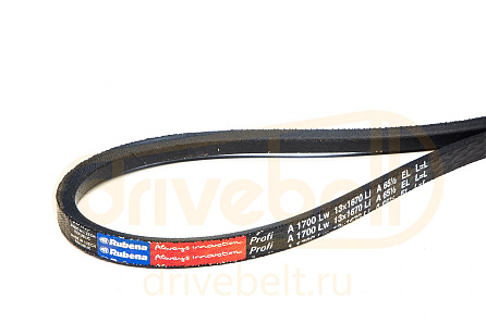 Клиновой ремень A 1780 Lw 13x1750 Li A 70, RUBENA